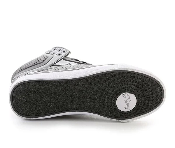 Pastry Pop Tart Grid Adult Sneaker - 5 - Charcoal