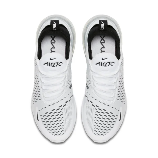 Nike Women's Air Max 270 Casual Shoes in White/White Size 10.0