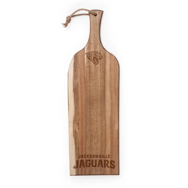 Jacksonville Jaguars - Artisan 24x22 Acacia Serving Plank