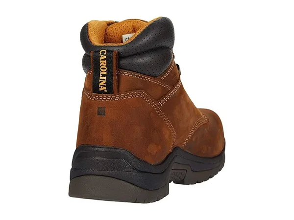 Women's Carolina 6x22 Composite Toe WP Work Boot CA1620 - 6.5 M - Brown