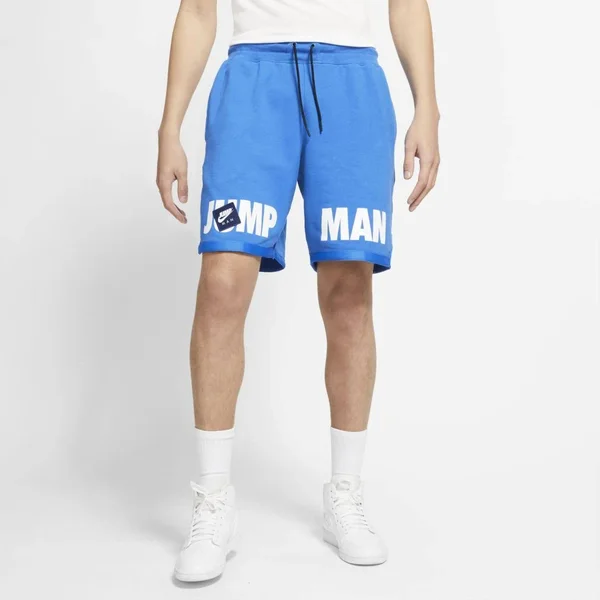Jordan Jumpman Classics Fleece Shorts S, Blue