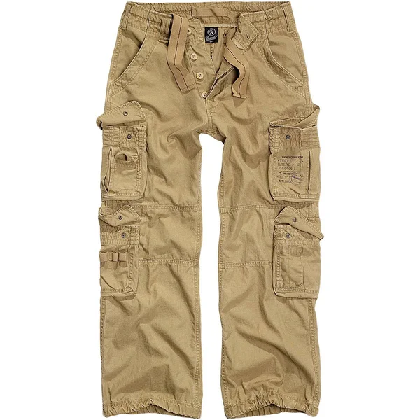 Brandit Pure Vintage Pants, Beige, Size L
