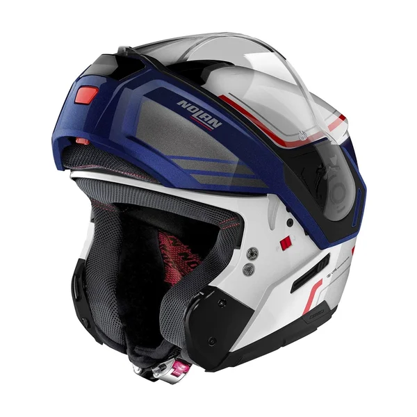 Nolan - Helmet N90-3 Voyager N-Com White, Blue - Size S