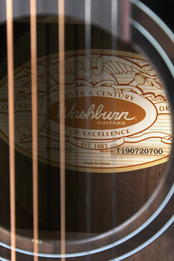 Washburn Bella Tono Novo S9 Charcoal Burst