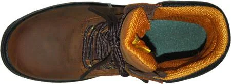 Itasca Men's Authority 8 inch Work Boots Brown 8.5 Wide