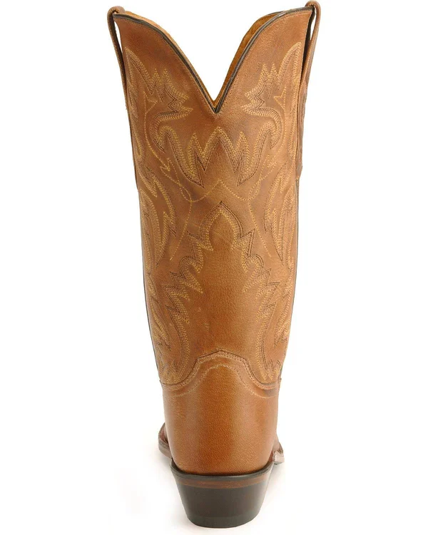 Old West Men's Cowboy Fashion Wear Boots - Tan Canyon