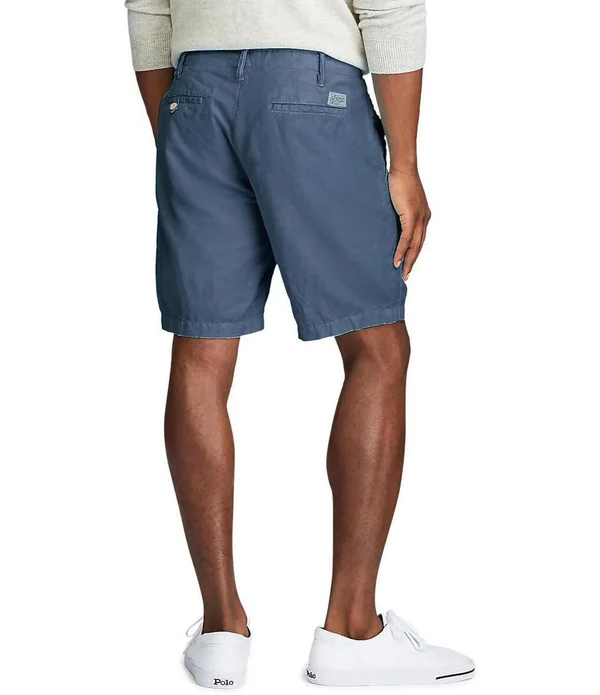 Polo Ralph Lauren Maritime 8.5 Inseam Shorts - Mens, 40, Bastille Blue