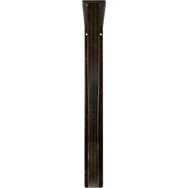 Ashford Wrought Iron Bracket Antiqued Brass 2x22W x 12x22D x 15x22H - (Triple Center Brace)