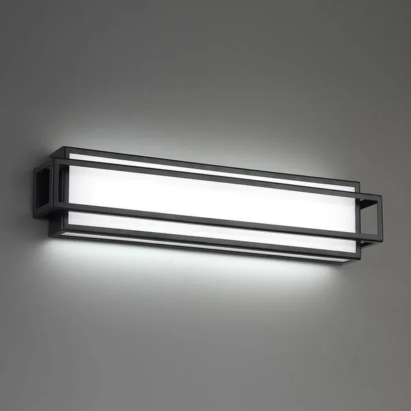 WAC Equation LED Bathroom Vanity & Wall Light - WS-26940-BK