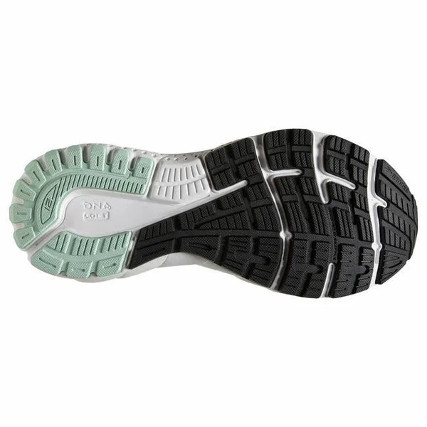 Brooks Women's Adrenaline GTS 21 Running Shoe, Black/Pink, 5.5, B