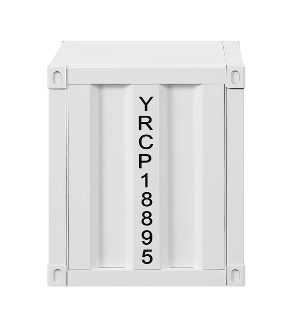 Acme Cargo Nightstand (usb) - White