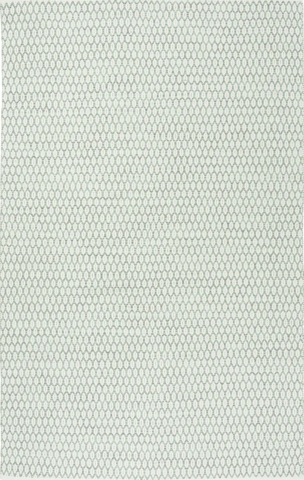 Safavieh Montauk MTK608G 5&0x22 x 8&0x22 Light Green - Ivory Area Rug