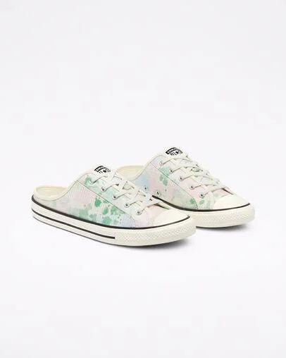 Converse Chuck Taylor All Star Dainty Sneaker Mule, Size 8.5 in Egret/Bold Wasabi at Nordstrom