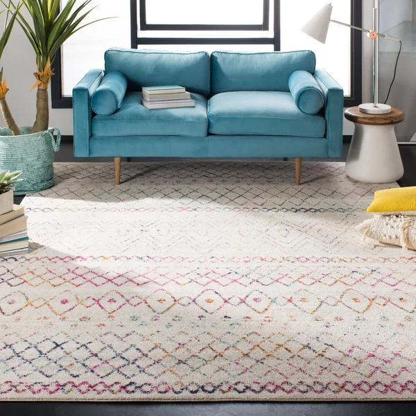 Safavieh Clearance Madison MAD798E Ivory Rug - 6&7x22x6&7x22 - Round