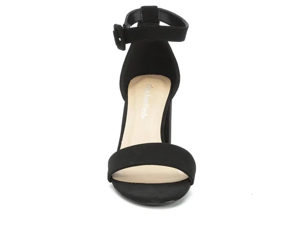 Women's City Classified Cake Heeled Sandals in Black Size 10 Medium