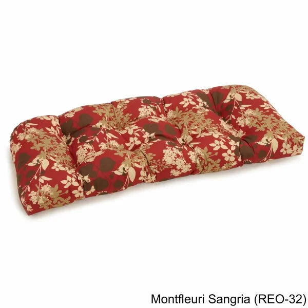 Blazing Needles Montfleuri Outdoor Loveseat Cushion