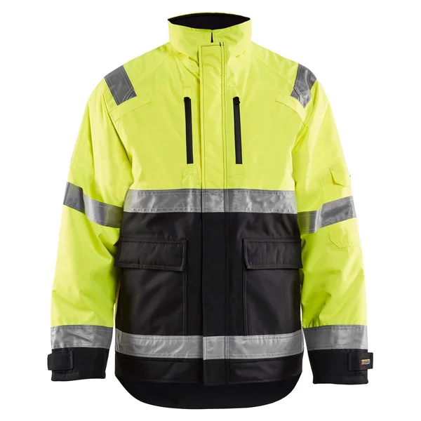 Blaklader Hi-Vis Winter Jacket Xxlt Yellow - Black