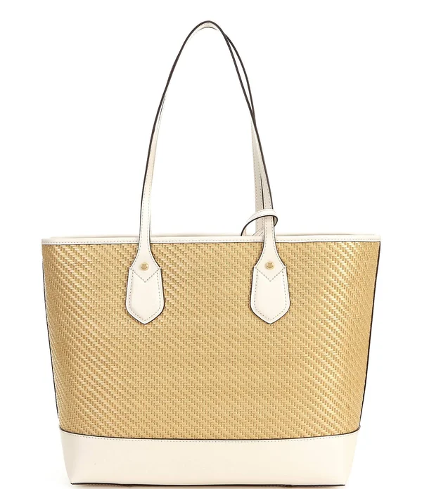 Michael Kors Eva Large Tote Black Multi One Size