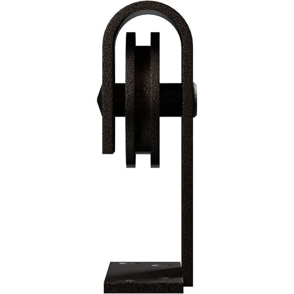 Premium J-Top Mount Roller Hanger w/ Bolts for Barn Door (Arch Bronze)