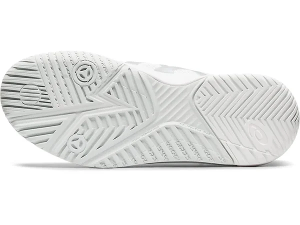Asics Women's Gel Resolution 8 Tennis Shoes (White/Pure Silver)
