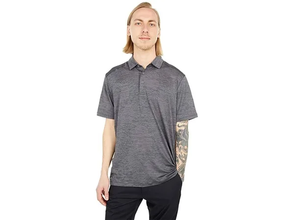 Tommy Bahama Men's Delray Frond IslandZone Polo - Shadow - Size S