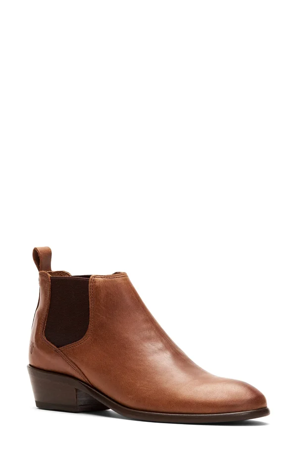 Frye Carson Chelsea in Cognac - Women's Size 5.5