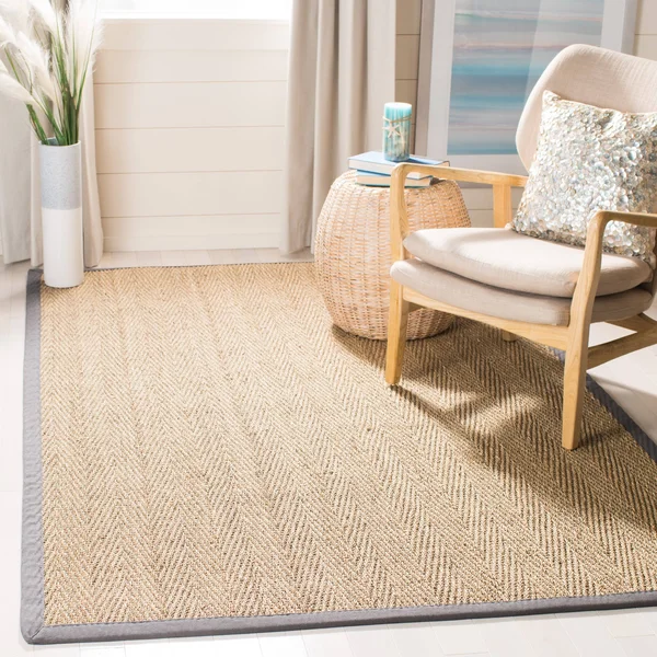 Safavieh Natural Fiber NF115J Natural/Ivory 8& x 10& Area Rug