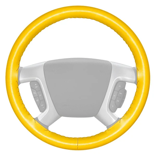 Wheelskins A-31 Original One-Color Yellow Steering Wheel Cover