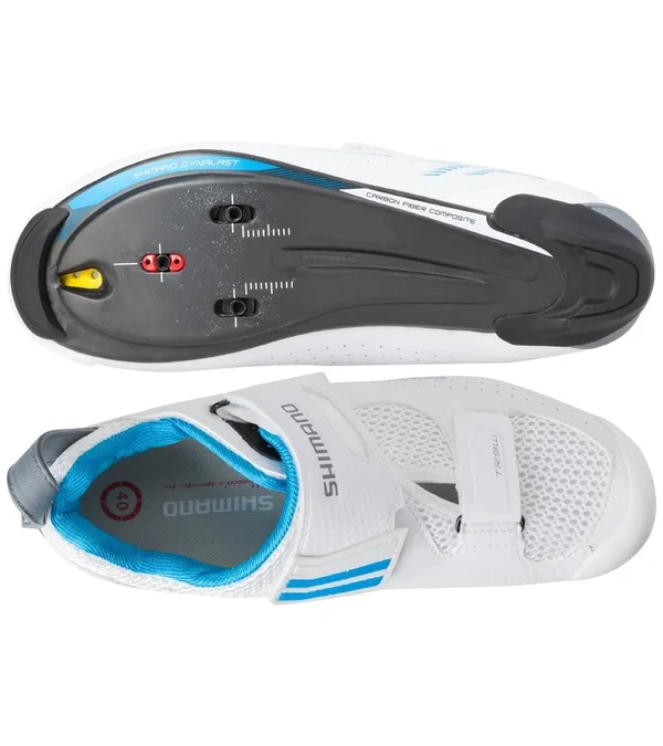 Shimano SH-TR9W Women's Triathlon Bike Shoes - White, Size 42