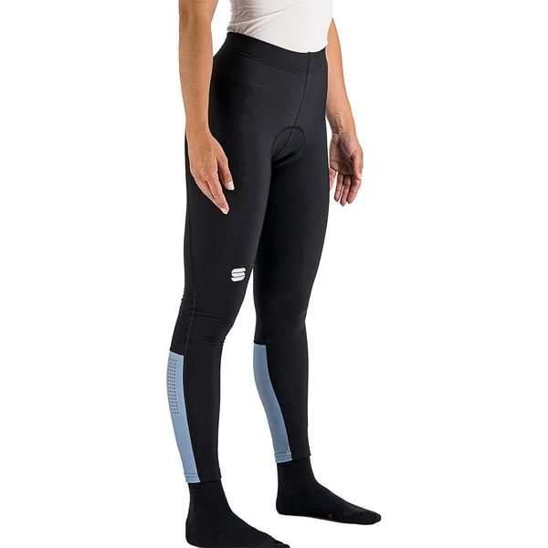 Sportful Classic W Tights Black Light Blue Women - M