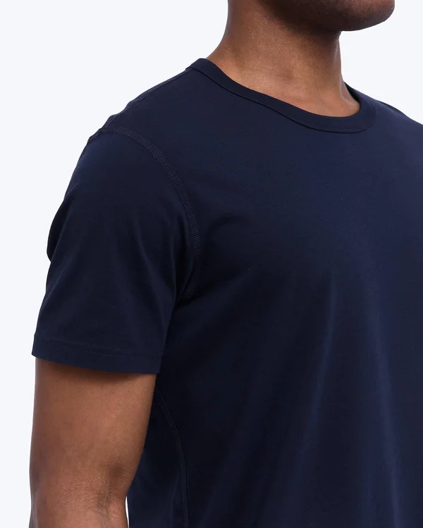 Reigning Champ Men's Cotton Tee - Navy - Size Xs