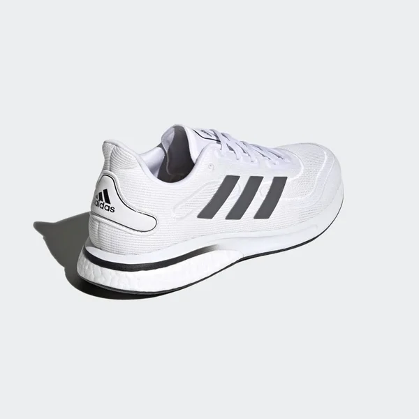 Adidas Men's Supernova Running Shoes in White/Cloud White Size 9.0
