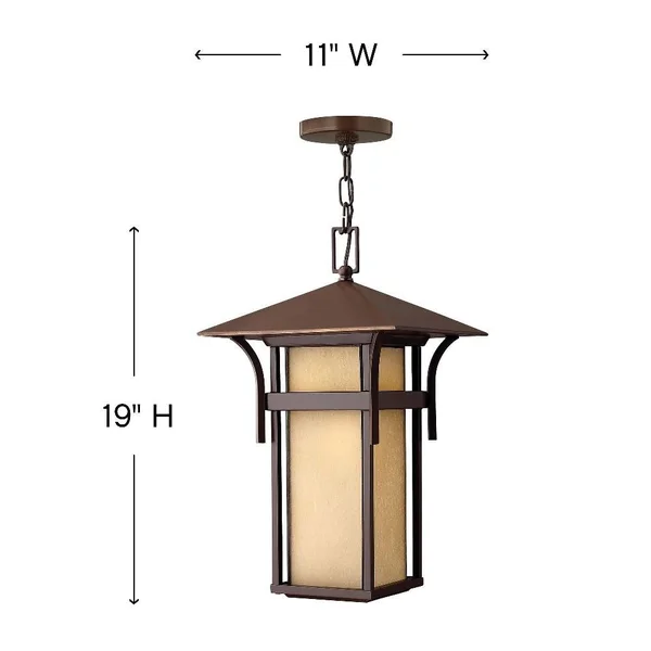 Hinkley Harbor Outdoor Hanging Light - Anchor Bronze - 2572AR