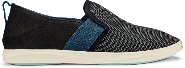 Olukai Hale&iwa Black/Teal, Women's, Size: 11