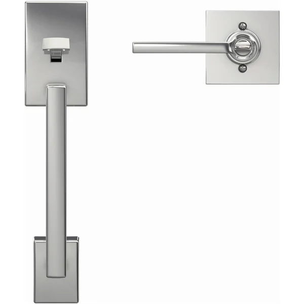 Schlage FE285-CEN-LAT-COL Century Lower Half Handleset for Electronic - Aged Bronze