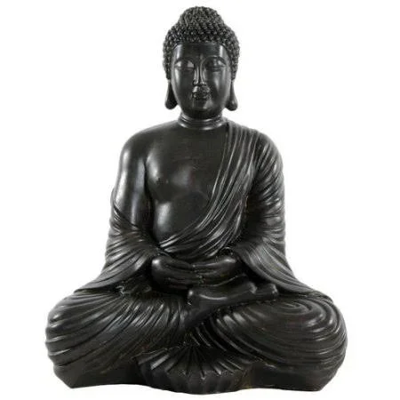 World Menagerie Large Sitting Buddha Figurine