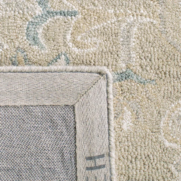 Safavieh Micro-Loop Light Gray/Ivory 9 ft. x 12 ft. Area Rug