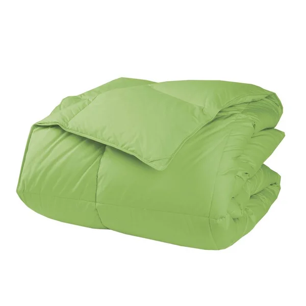 The Company Store Lacrosse LoftAIRE Medium Warmth Bright Green Twin XL Down Alternative Comforter