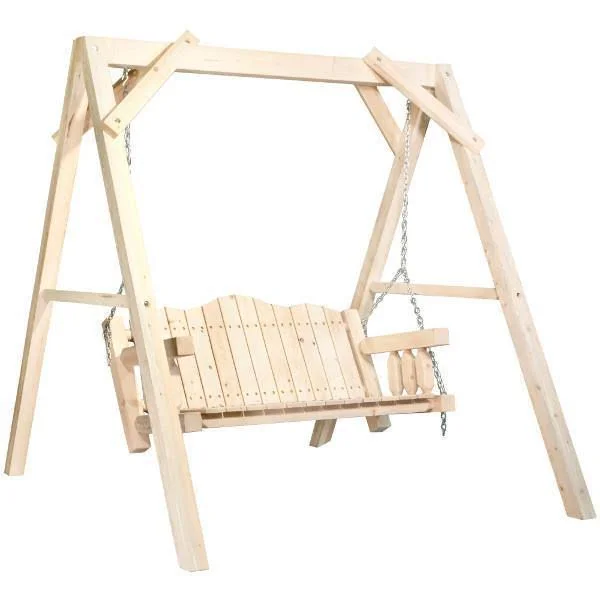 Homestead Lawn Swing with A Frame, Men's, Size: 88, Ready to Finish