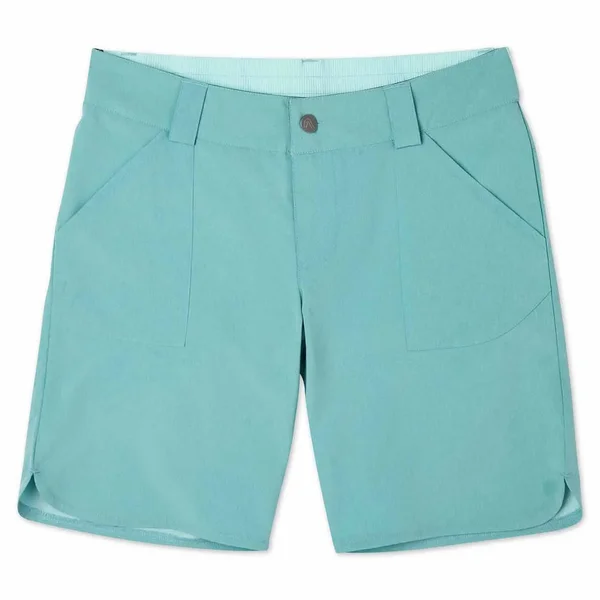 Flylow Gear Sundown Women's Shorts, Size L, Tidal, Campman