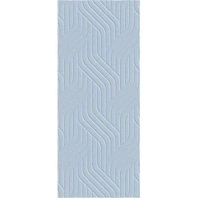 Pharris Handmade Tufted Wool Gray/Sky Blue Rug Mercer41 Rug Size: Runner 2&6x22 x 6&