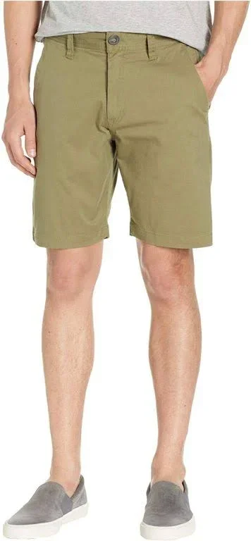 Volcom Frickin Lightweight Chino Shorts (Squadron Green) Men's Shorts