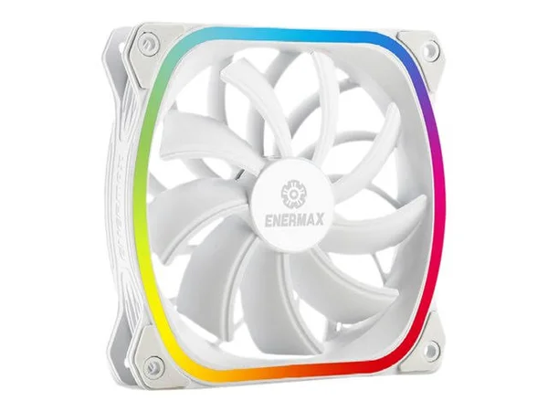 Enermax SquA RGB UCSQARGB12P-W-SG - Case fan - 120 mm - white