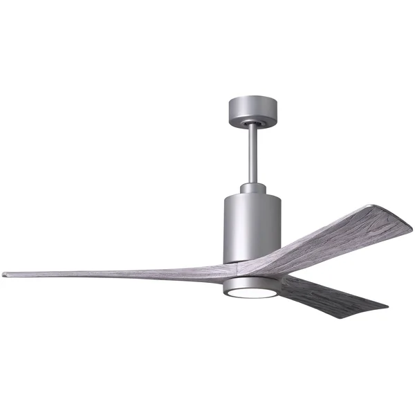 Patricia Ceiling Fan with Light by Matthews Fan Company, Textured Bronze, PA3-TB-BW-52