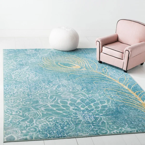 Safavieh Collection Inspired by Disney&s Live Action Film Aladdin- Dream Rug - 5& x 5& Round