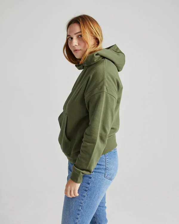 Richer Poorer - Recycled Fleece Hoodie - Blue Mirage Large