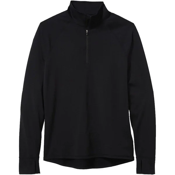 Marmot Baselayer 1/2-Zip Top - Men's Black, XL