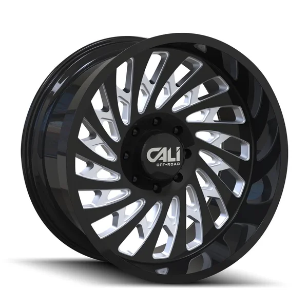 Cali Off Road Switchback Wheel Black Milled 20x12 8x170 -51mm