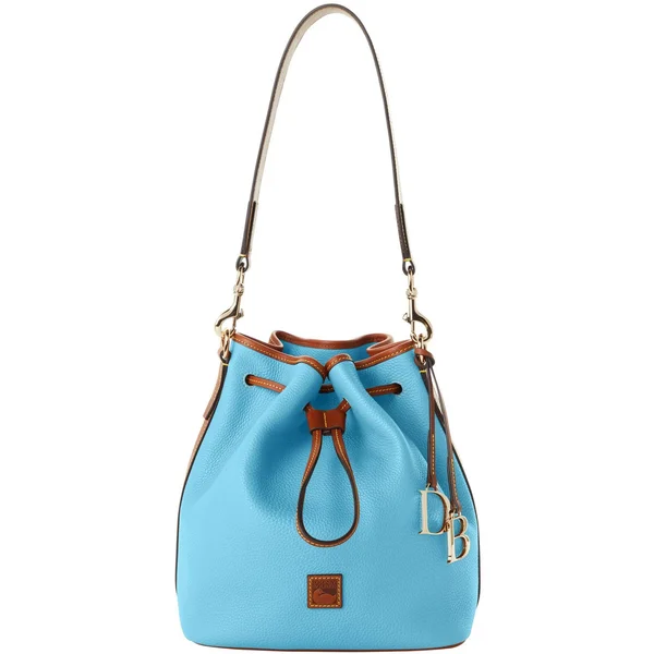 Dooney & Bourke Women Pebble Drawstring Bag - Sky Blue
