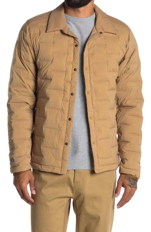 Mountain Hardwear Men's Super/DS Climb Shacket - Large - Sandstorm